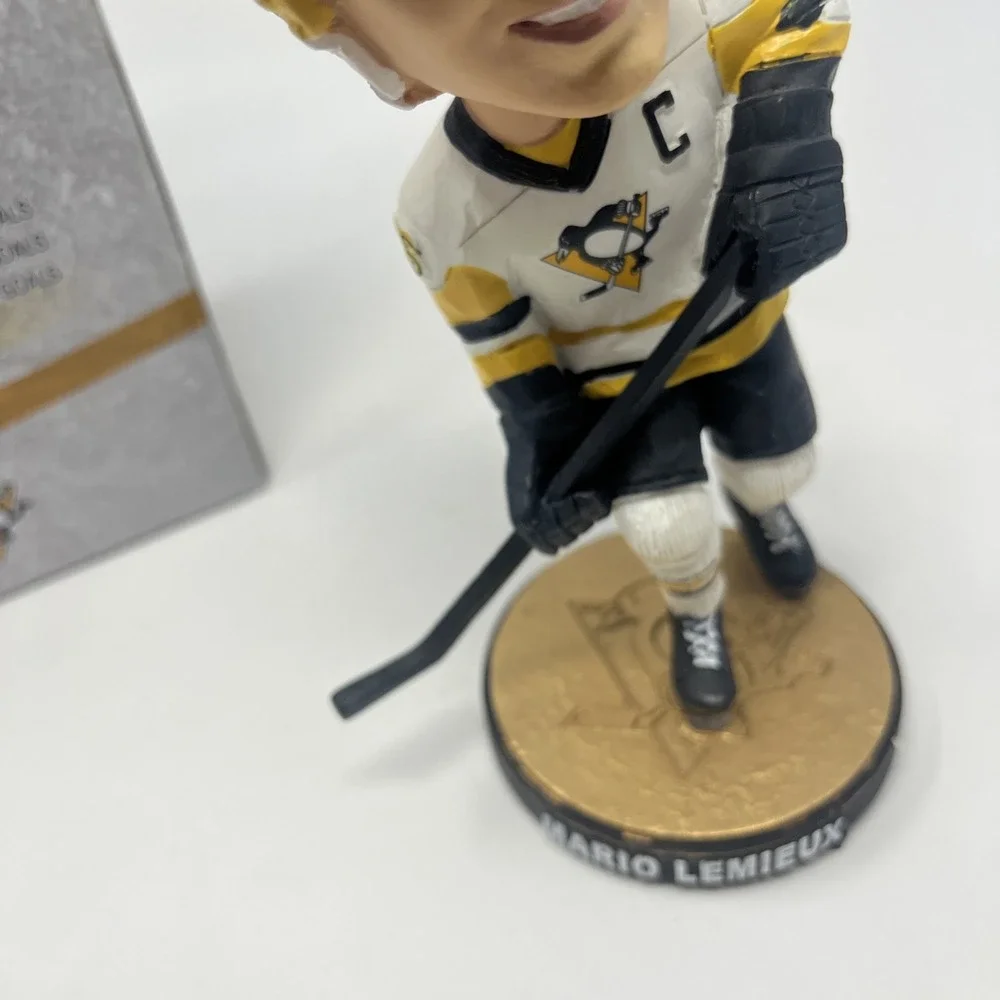 Mario Lemieux 50th Anniversary Series #1 Bobblehead Pittsburgh Penguins 2017 SGA